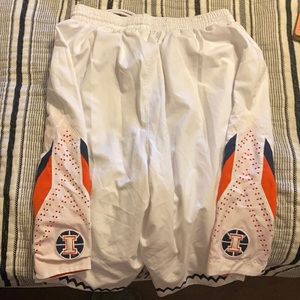 Vintage Fighting Illinois Basketball shorts